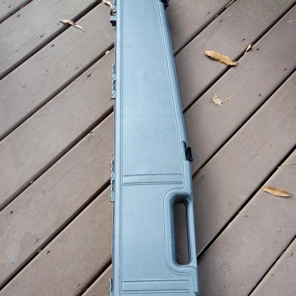 Doskocil Roughrider Hard Rifle Case Unisex 50in Grey Fair Lockable Foam Lined